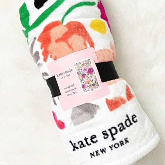 Kate Spade Luxuriously Oversized Beach Towel - Picture 8 of 9
